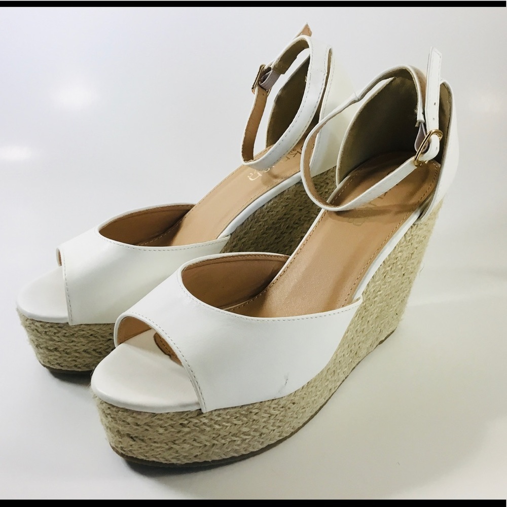 Krush Wedge Woven Heel Platforms s9.5